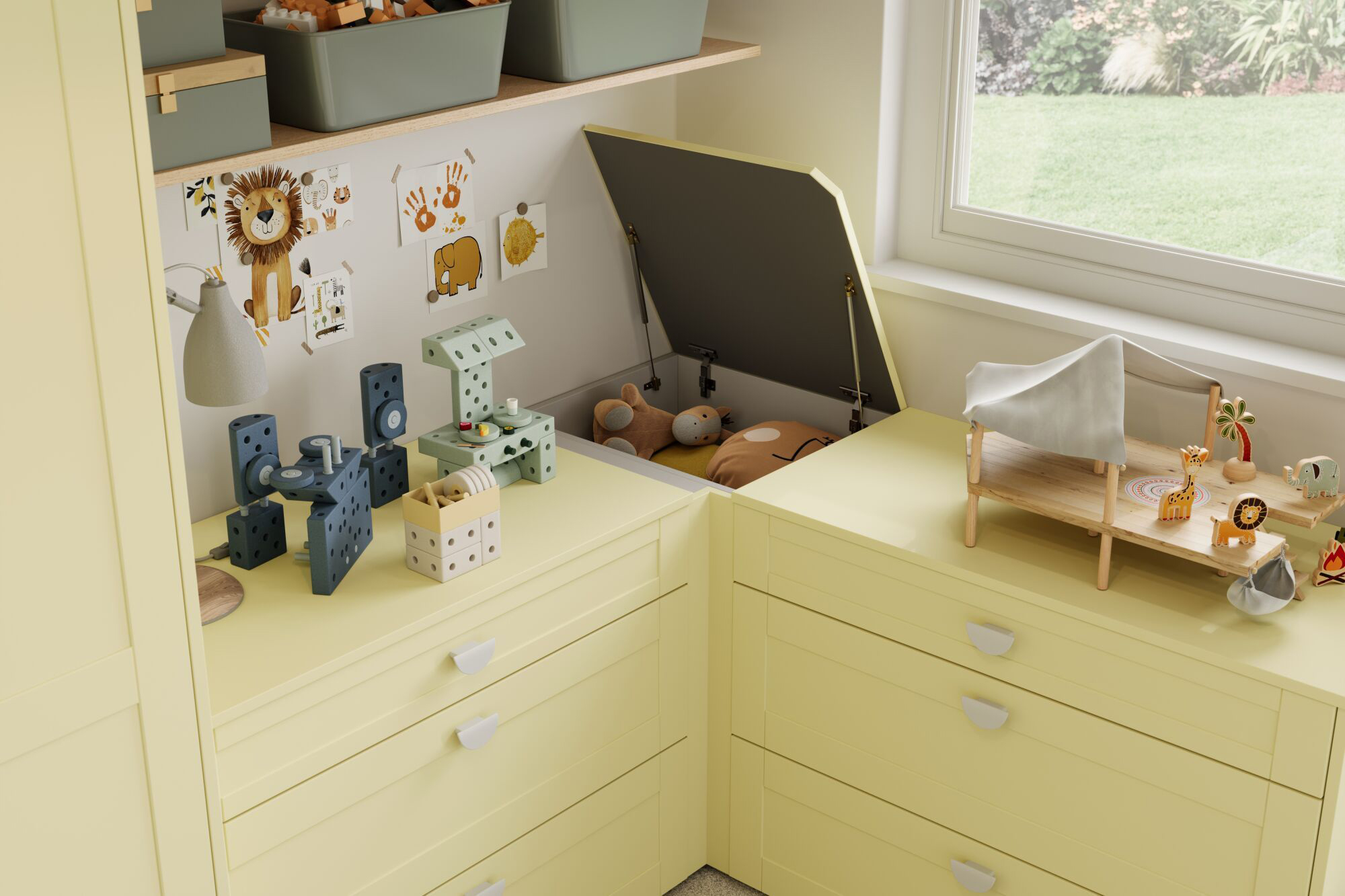 RevitalizeResprays-YellowCabinets