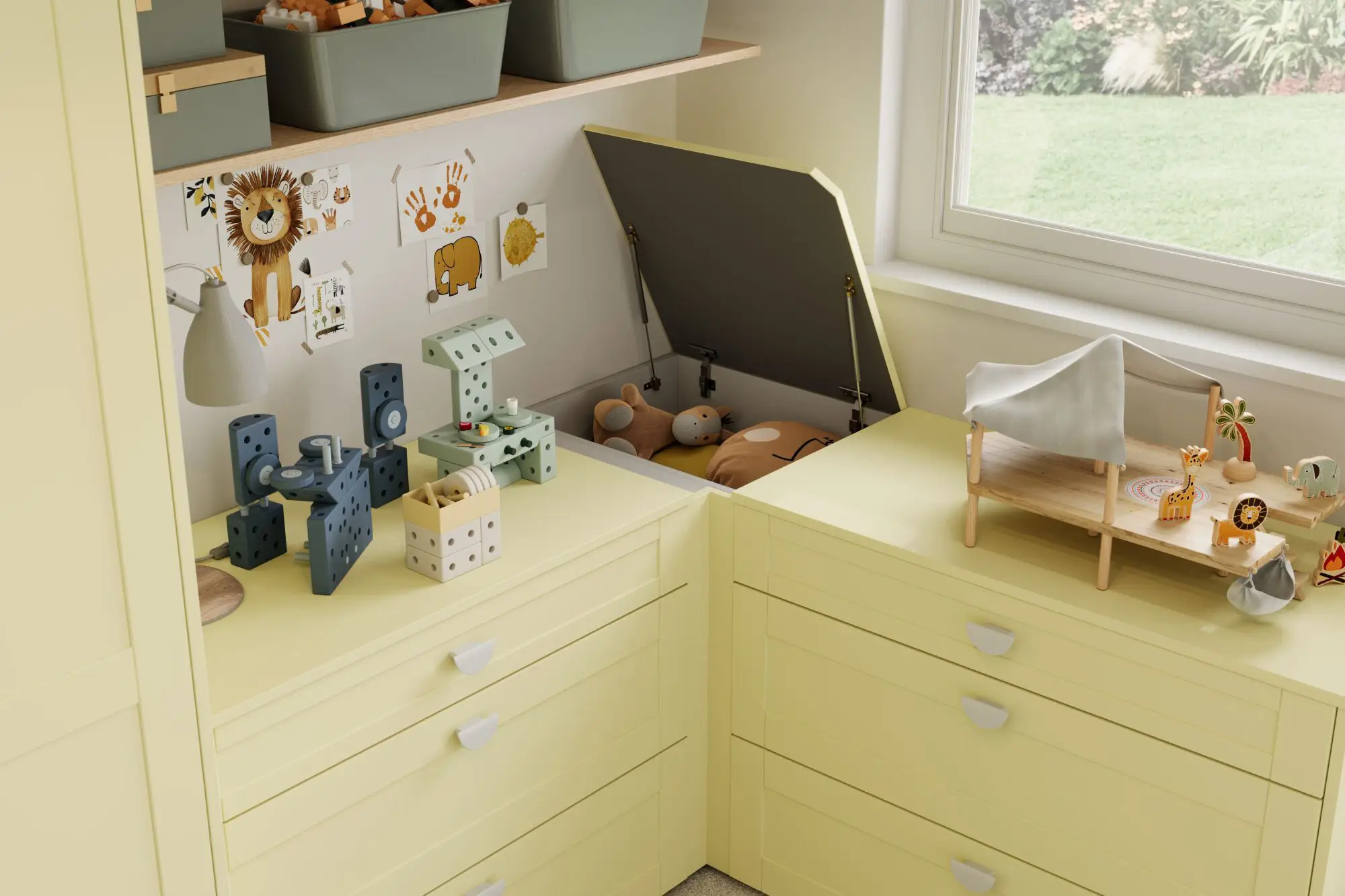 RevitalizeResprays-YellowCabinets