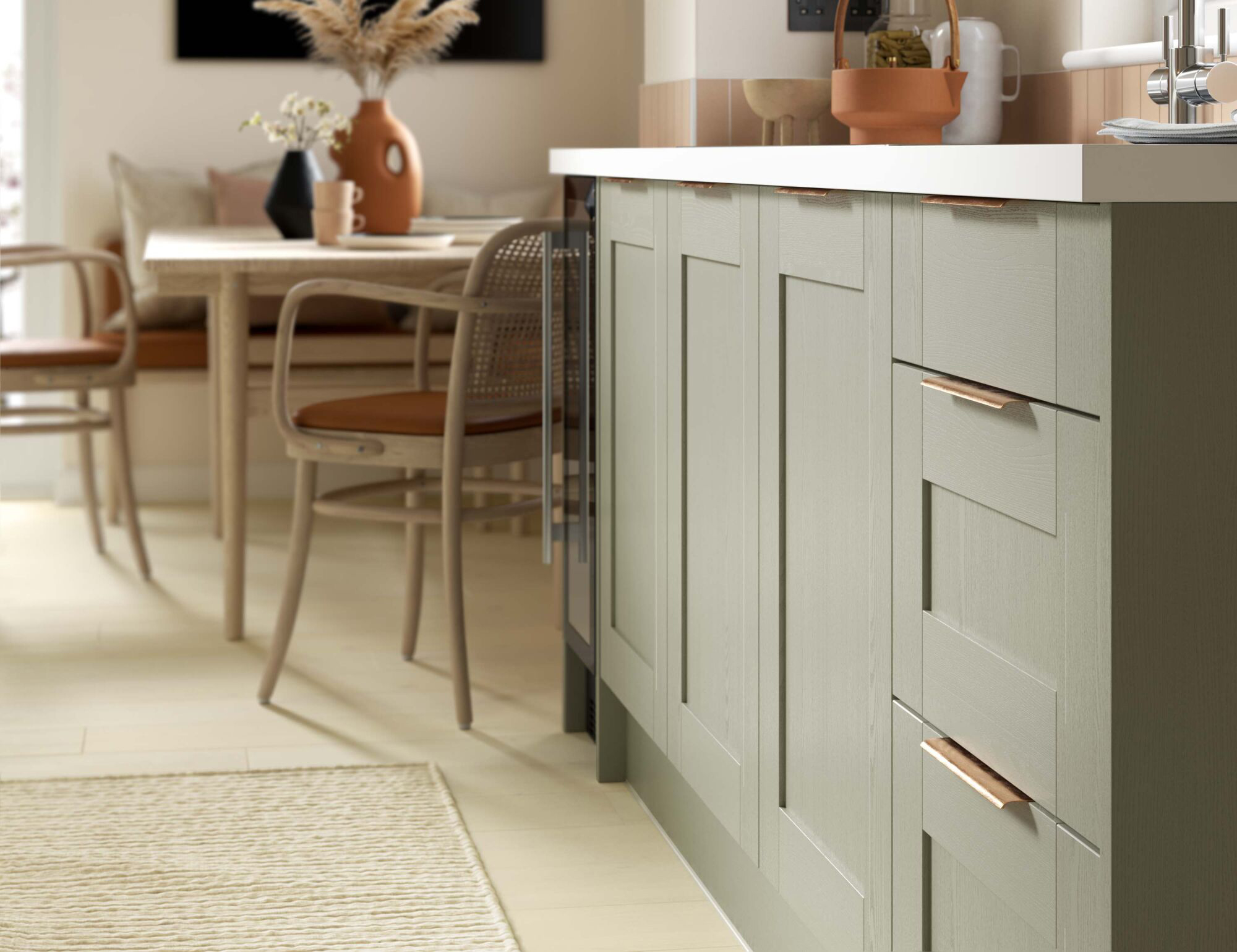 RevitalizeResprays-kitchencupboards-green